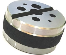 Toolmaker's 3" Inches Diameter Bench Block 1/8" to 5/8" Hole Diameter
