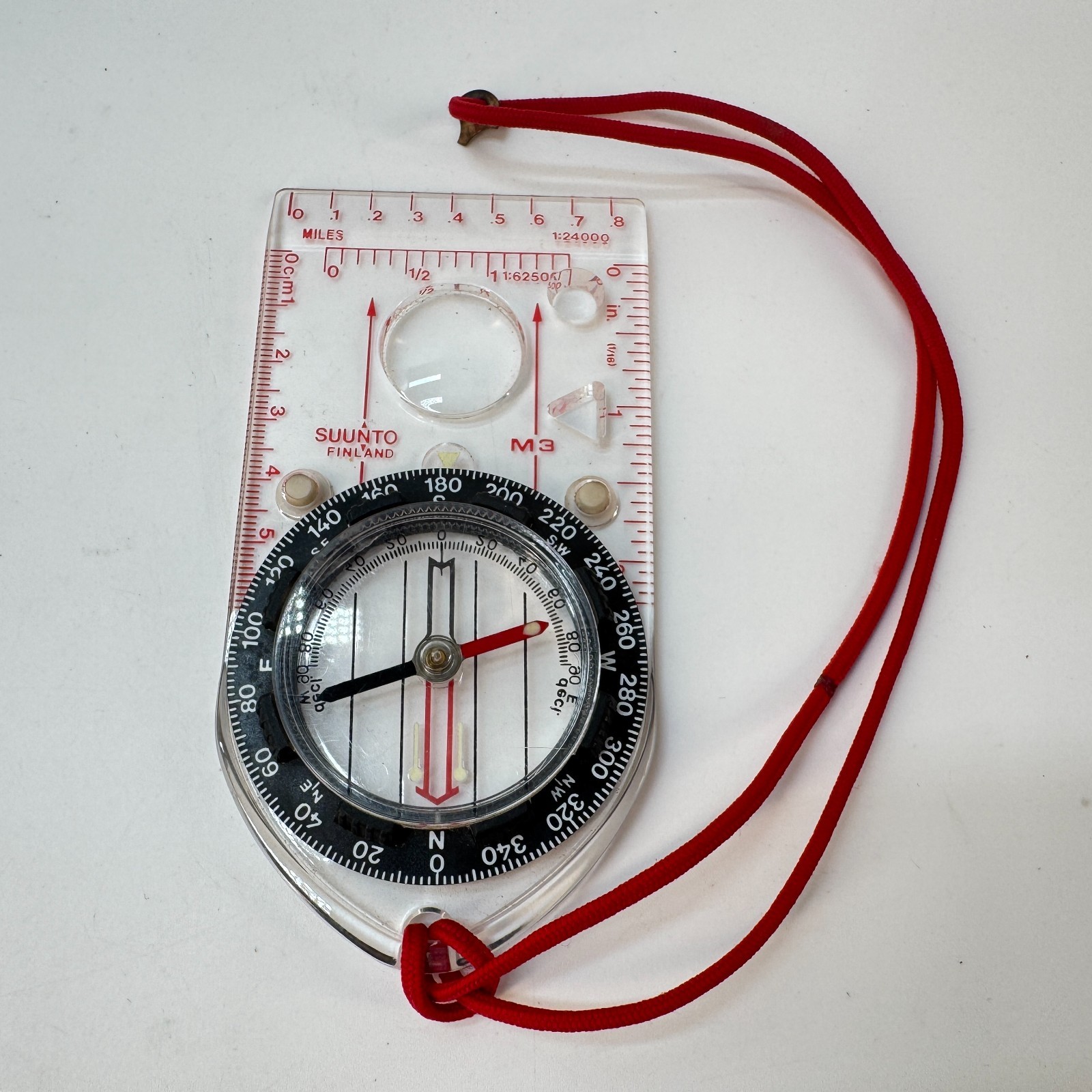 Suunto M-3 Compass w/ Lanyard - Finland