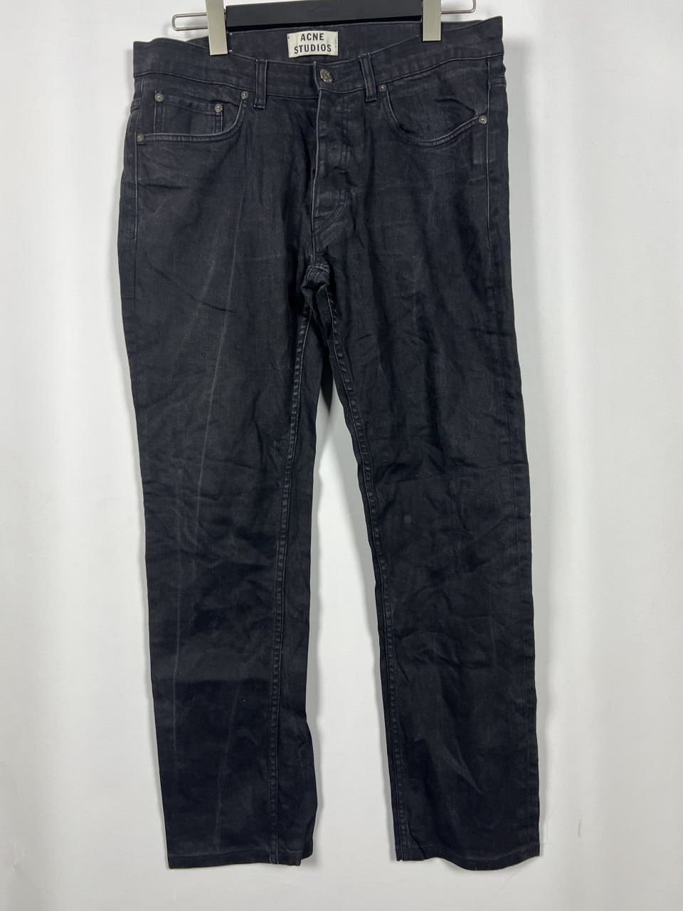 ACNE STUDIOS ROC CASH Slim Fit Regular Straight Jeans Size 34/32