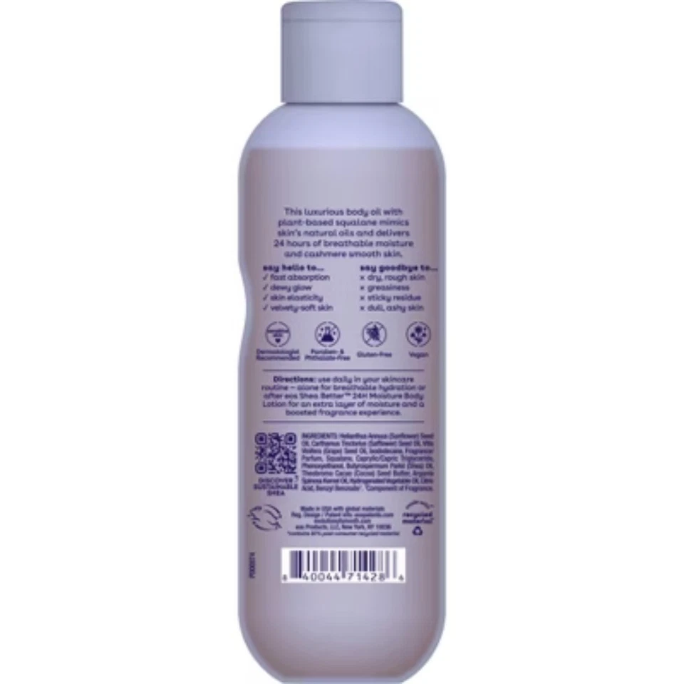 Aceite corporal de cachemir eos Shea Better - vainilla - 6 fl oz Foto 2 de 4