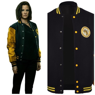 TV Yellowjackets Vanessa Cosplay Costume Baseball Jacket Adult MLB Casual Coat