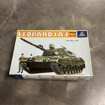 Italeri 1/35 Scale Leopard 1A4 Tank - #224  NIB new open 