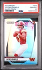 JAYDEN DANIELS 2024 PRIZM SILVER ROOKIE RC #347 PSA 10 GEM MINT! DC SN#149015183