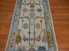 Turkish Oushak Rug,Geometric Multicolored Area Rug,Handmade Bohemian Rug 2.7x6.1 — photo 7