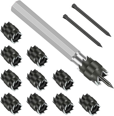 13PCS Rotary Spot Weld Cutter /'', HSS Spot Weld Removal Tool, Double Sided Spot-