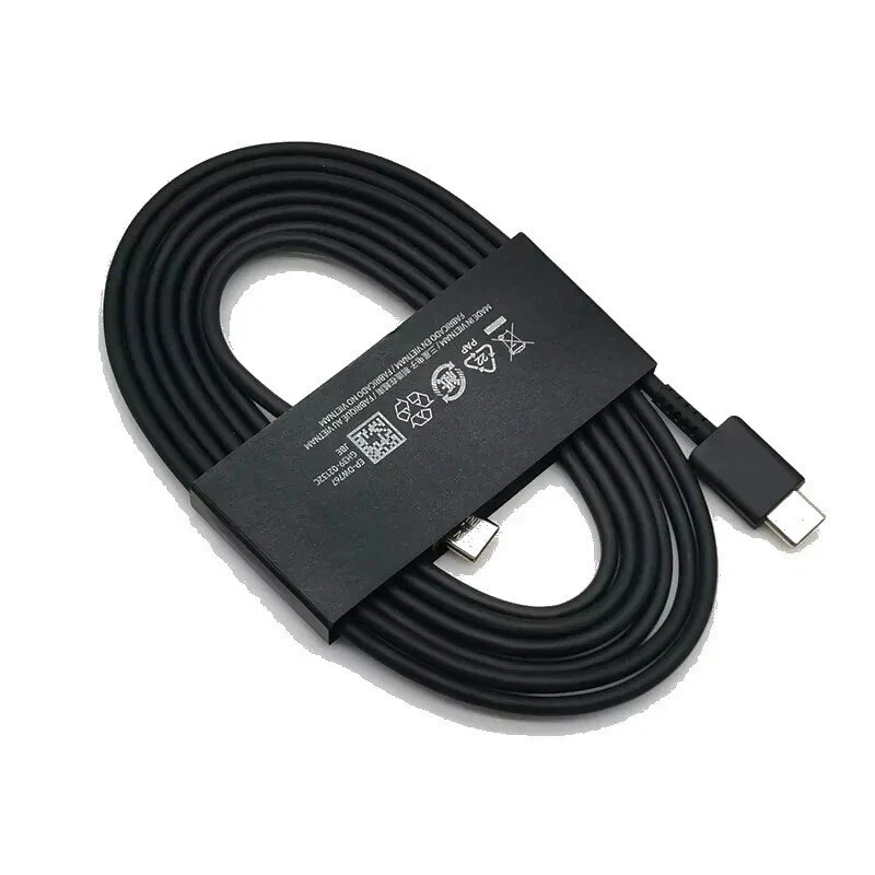 10x Original Samsung EP-DW767JBE Galaxy S24 S23 S22 S21 USB-C 6FT Charge Cable - Image 3 of 3