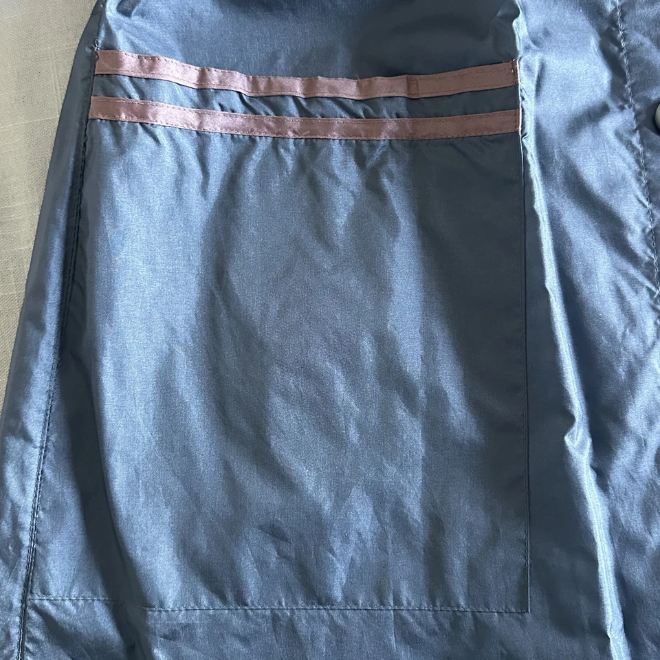 The Totes Coat Vintage Rain Trench Sz 6P Lightweight Outdoors 80s Retro Travel - Image 3 of 4