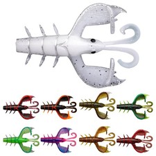 Illex Magic Craw Soft plastic lure Crabs Gummikrebs Zander Perch Black Barb