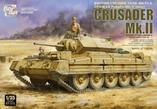 Border model 1/35 British Army cruiser tank Crusader Mk.II plastic model BT015