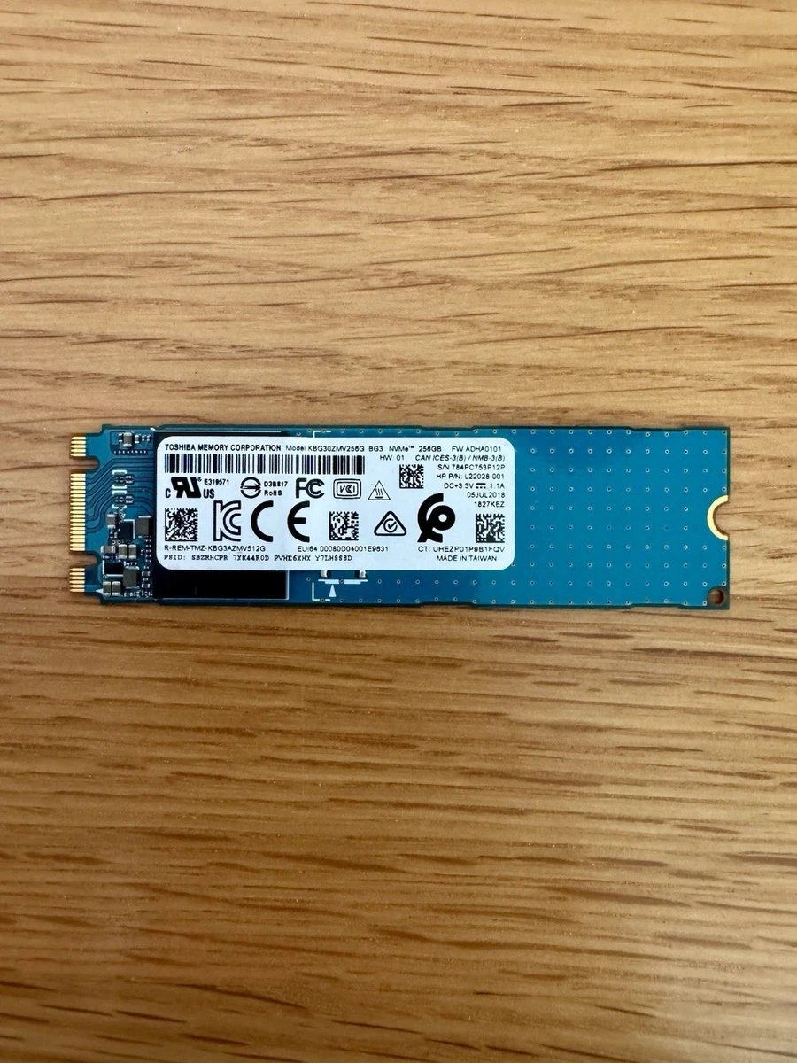 com: Toshiba XG3 Single Sided 80mm (2280) M.2 PCI Express