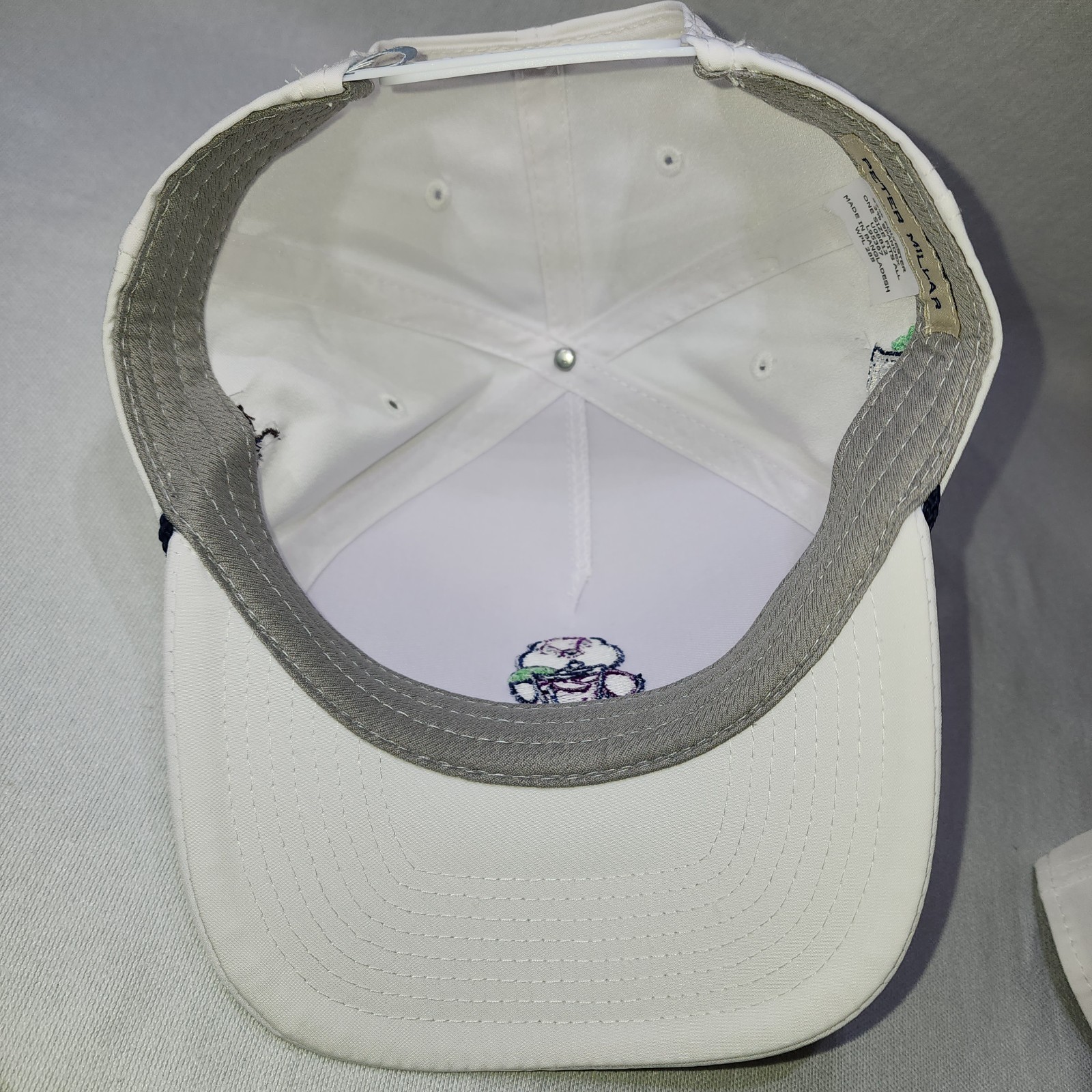 Peter Millar Polyester Mens Hat Cap Snapback Goph… - image 5