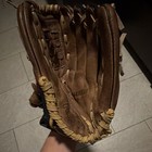 Rawlings Player Series 12.5" Left Hand Leather Basket Web Glove Brown/Black — photo 2