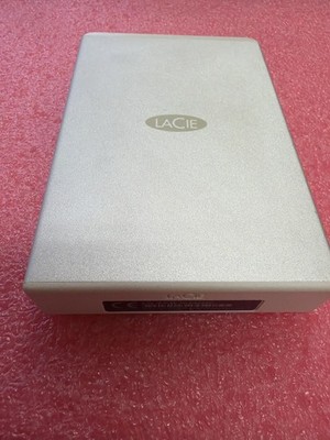 LACIE RUGGED USB-C 5TB EXTERNAL HDD, 0 POWER ON HOURS, NO CABLE