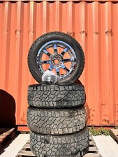 15-22 Gmc Canyon Denali 20 Fuel Maverick Chrome Wheels Wfalken 27555r20 Set