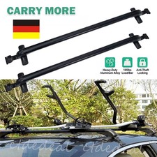 Paar Dachträger Alu Relingträger Dachreling Gepäckträger Für VW Caddy III Kasten