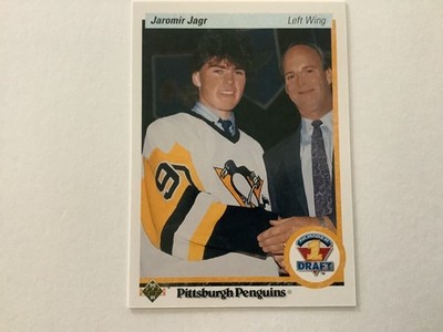 1990-91 Upper Deck #356 Jaromir Jagr Rookie RC Pittsburgh Penguin Mint Condition
