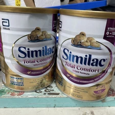 2pcs Similac Total Comfort* Infant Formula Stage 1 ~ 0-12 Months Exp 10/02/2025