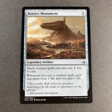MTG Bontu's Monument Amonkhet Regular Magic The Gathering