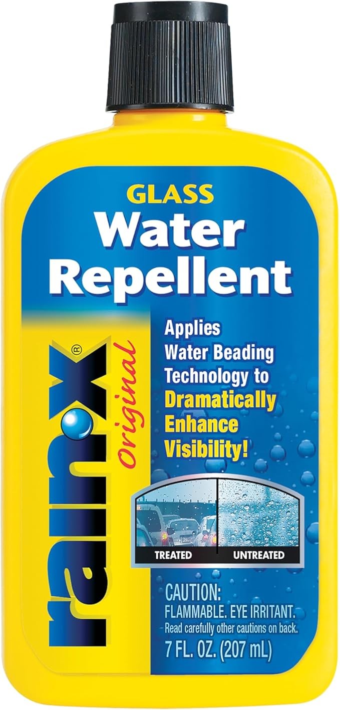 Rain-X 7 fl oz. Glass Treatment With Microfiber Cloths Set of 3