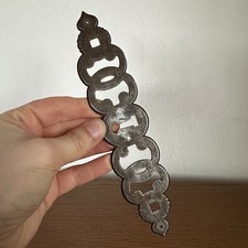 Eisen Beschlag Antik Möbel Schlüsselschild Schlüssellochblende Durchbrüche 19Jh?