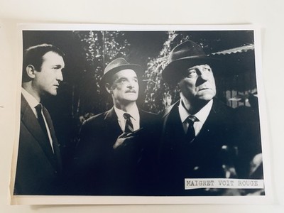 MAIGRET VE ROUGE - Jean Gabin Françoise Fabian - KINOFOTO 13x18
