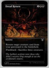 Dread Return (Borderless) 637 CMM C Commander Masters MTG