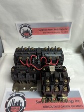 ALLEN BRADLEY,505-BOD,REVERSING MOTOR STARTER SIZE 1 SER C PRE-OWNED