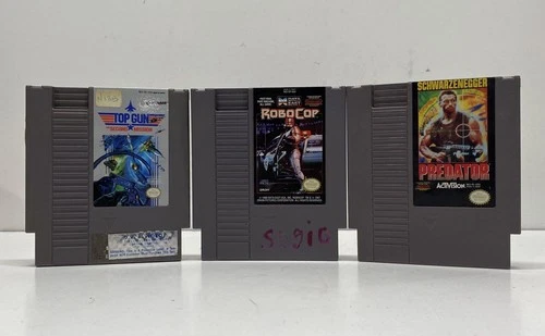 NES Bundle: Predator, Robocop & Top Gun: The Second Mission