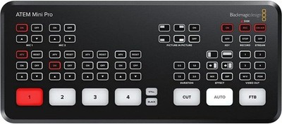 Blackmagic Design ATEM Mini Pro Production Switcher - SWATEMMINIBPR