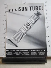 magazine ad 1935 SUN Tube Corp Hillside NJ Ipana toothpaste Bristol Myers