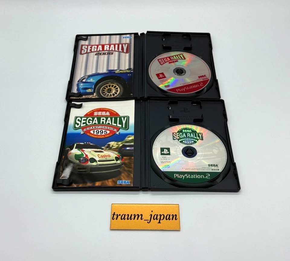 PS2 Sega Rally 2006 + Sega Rally ChapionShip Japan Racing Sony PlayStation 2 - Image 3 of 4