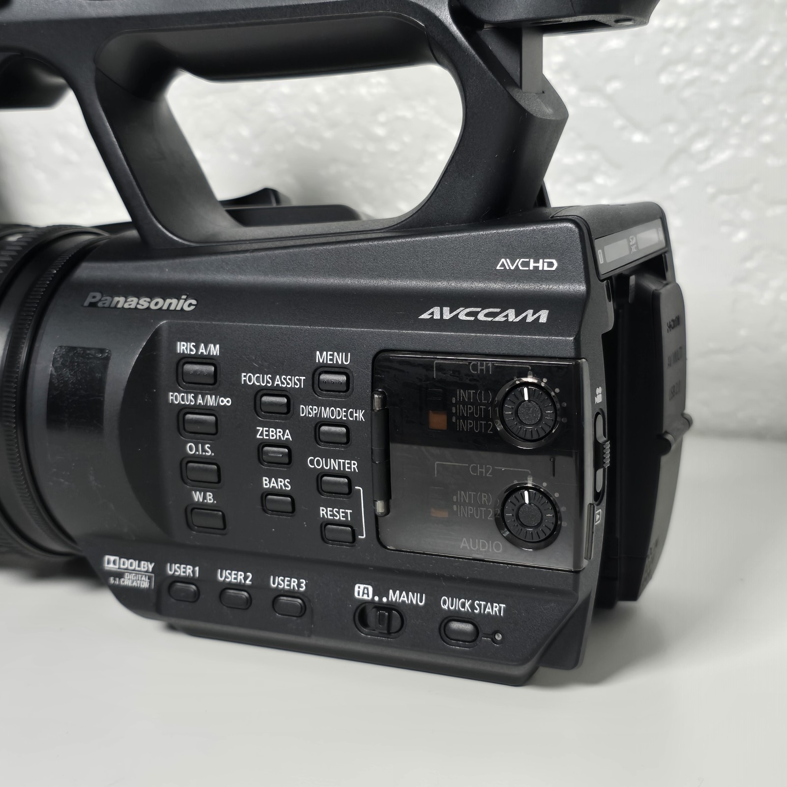 Panasonic AG-AC90PJ AVCCAM  Camcorder Bundle W/ Porta Brace Bag 