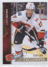 2015-16 Upper Deck UD Exclusives 34/100 Lance Bouma #280 i9y