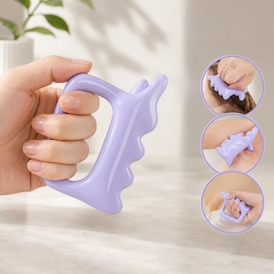 Portable Resin Gua Sha Face & Body Massager Relaxing Scraping Tool