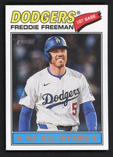 2026 Topps Heritage- Freddie Freeman-Los Angeles Dodgers Case Card #350