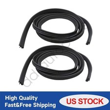 Driver Passenger Side Door Seal Weatherstrip Fits For 07-13 Silverado Sierra
