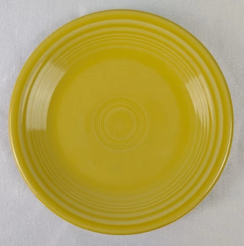 Fiesta Sunflower Yellow 7-1/4" Salad Plate Fiestaware HLC USA 2005