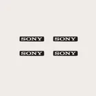 4Pcs Hard plastic Sticker SONY replacement Badge Logo  Camcorder DIY Decoration