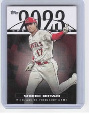 2024 Topps Series 1 #23GH-13 Shohei Ohtani 2023 Greatest Hits LA Dodgers NM-MT
