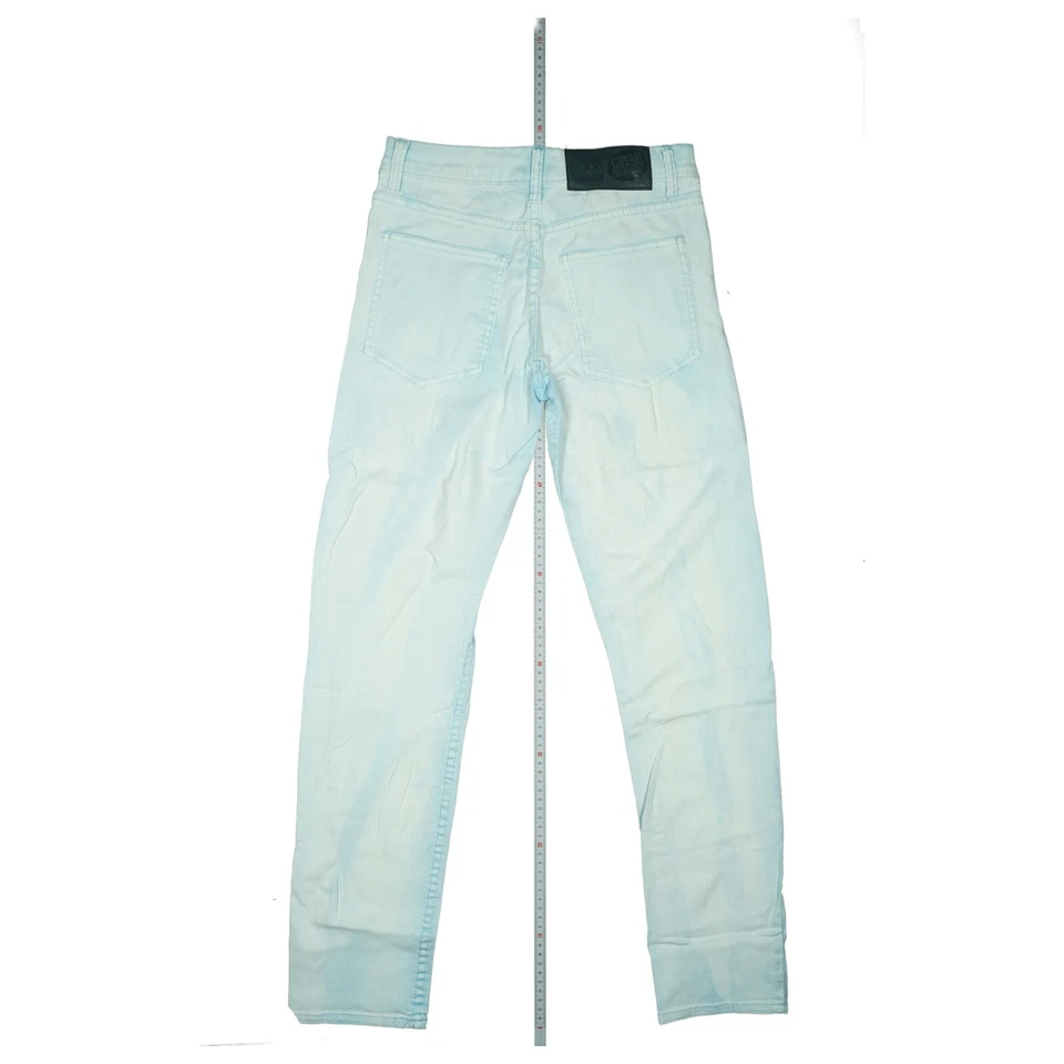 Cheap Monday Damen Jeans Hose stretch high Rise Slim 36 M W29 L30 acid Ice Blau  - Bild 3 von 4