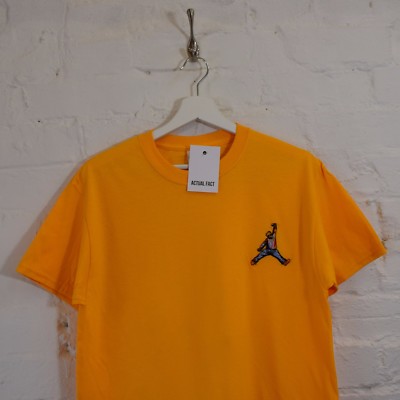 T-Shirt Biggie x Jordan Mic Slam Dunk gelb von AF
