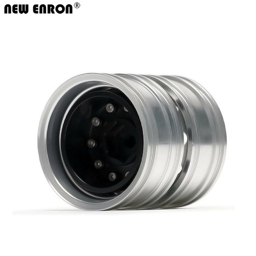 Front/Rear Alloy Beadlock Wheel Rim HUB for 1:14 RC Tamiya Tractor Trailer Truck - Picture 49 of 70