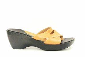 wedge mules open toe