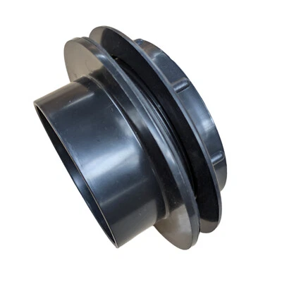 KOCKNEY KOI 110mm Threaded Tank Connector Bulk Head Plastic Fitting