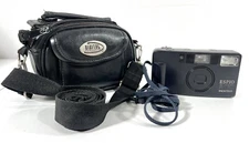 Vintage Pentax ESPIO AF Zoom 35mm-70mm Full Macro Film Camera w/Case, Works