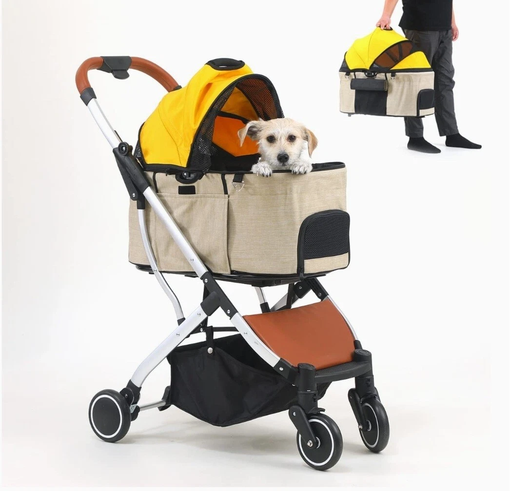 Pet Dog Stroller Cat Stroller Foldable with Detachable Carrier KZLAA BRAND eBay