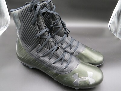 Under Armour Highlight MC - Black Cleats - 3021478-004 - Size 14 - NIB