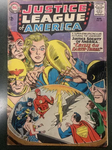 Justice League of America #29 (DC, 1964) 1st Team Crime Syndicate Sekowsky FR/GD