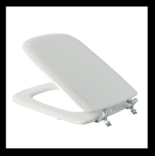 SEDILE COPRIWATER WC - IDEAL STANDARD Mod. CONCA RESINA POLIESTERE LEGNO ITALY