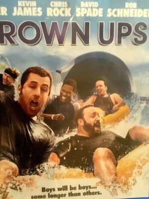 DVD Grown Ups New (Blu-ray Disc, 2010) Sealed Adam Sandler Kevin James